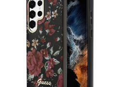 Guess Flower Collection - Etui Samsung Galaxy S23 Ultra (khaki)