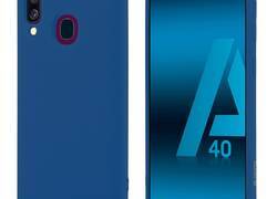 Crong Color Cover - Etui Samsung Galaxy A40 (niebieski)