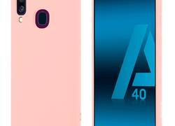 Crong Color Cover - Etui Samsung Galaxy A40 (różowy)