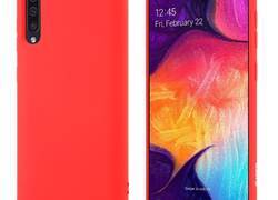 Crong Color Cover - Etui Samsung Galaxy A50 / A50s (czerwony)