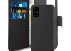 PURO Wallet Detachable - Etui 2w1 Samsung Galaxy A51 (czarny)
