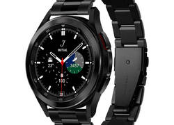 Spigen Modern Fit Band - Bransoleta do Samsung Galaxy Watch 4 / 5 / 5 Pro / 6 (Czarny)