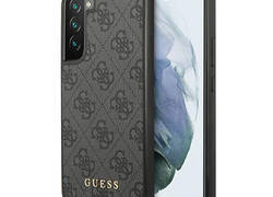 Guess 4G Metal Logo - Etui Samsung Galaxy S23 (szary)