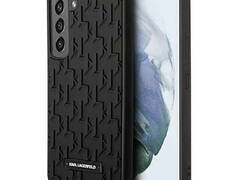 Karl Lagerfeld Monogram 3D Pattern - Etui Samsung Galaxy S23 (czarny)