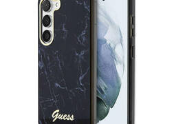 Guess Marble Collection - Etui Samsung Galaxy S23 (czarny)