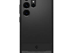 Spigen Rugged Armor - Etui do Samsung Galaxy S23 Ultra (Matte Black)