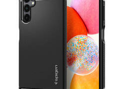 Spigen Rugged Armor - Etui do Samsung Galaxy A14 4G / LTE (Czarny)