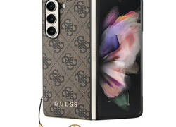 Guess 4G Charms Collection - Etui do Samsung Galaxy Z Fold 5 (bršzowy)