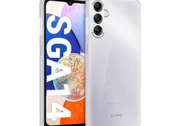 Crong Crystal Slim Cover - Etui Samsung Galaxy A14 5G (przezroczysty)