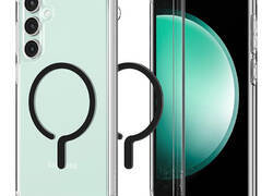 Spigen Ultra Hybrid OneTap Ring MagSafe - Etui do Samsung Galaxy S23 FE (Czarny)