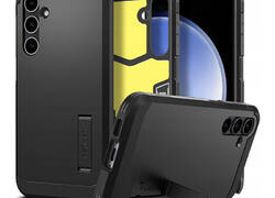 Spigen Tough Armor - Etui do Samsung Galaxy S23 FE (Czarny)