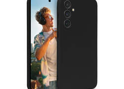 Crong Color Cover - Etui Samsung Galaxy S23 FE (czarny)