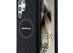 AMG Silicone Carbon Pattern MagSafe - Etui Samsung Galaxy S24 Ultra (czarny)