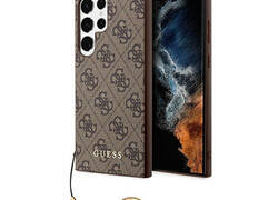 Guess 4G Charms Collection - Etui Samsung Galaxy S24 Ultra (bršzowy)