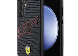 Ferrari Big SF Perforated - Etui Samsung Galaxy S24+ (czarny)