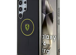 Ferrari IML Smoked Inner Circle Line MagSafe - Etui Samsung Galaxy S24 Ultra (czarny)