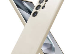 Crong Color Cover - Etui Samsung Galaxy S24 Ultra (beżowy)