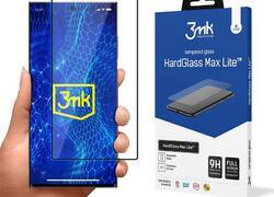3mk HardGlass Max Lite - Szkło hartowane do Samsung Galaxy S24 Ultra (Czarny)