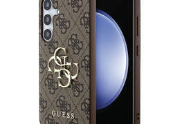 Guess 4G Big Metal Logo - Etui Samsung Galaxy A55 5G (bršzowy)