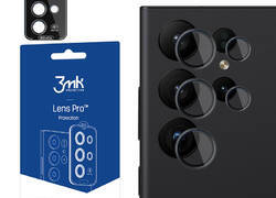 3mk Lens Protection Pro - Szkło na obiektyw aparatu Samsung Galaxy S24 Ultra (Czarny)