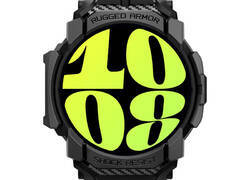 Spigen Rugged Armor Pro - Pasek + etui do Samsung Galaxy Watch 7 44 mm (Matte Black)