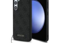 Guess 4G Charms Collection - Etui Samsung Galaxy S24 FE (szary)