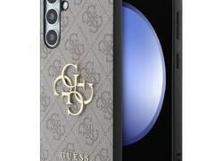 Guess 4G Big Metal Logo - Etui Samsung Galaxy S24 FE (różowy)