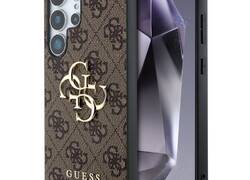 Guess Big 4G Logo Classic Logo - Etui do Samsung Galaxy S25 Ultra (bršzowy)