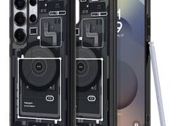 Spigen Ultra Hybrid Mag MagSafe - Etui do Samsung Galaxy S25 Ultra (Zero One Black)