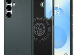 Spigen Thin Fit Mag MagSafe - Etui do Samsung Galaxy S25 (Abyss Green)