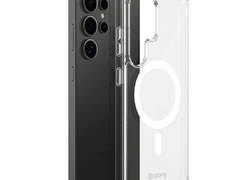 Crong Crystal Shield Magnetic - Etui Samsung Galaxy S25 Ultra MagSafe (przezroczysty)