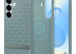 Spigen Parallax Mag MagSafe - Etui do Samsung Galaxy S25+ (Sage Green)