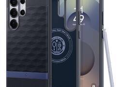 Spigen Parallax Mag MagSafe - Etui do Samsung Galaxy S25 Ultra (Navy Violet)