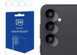 3mk Lens Protection - Szkło na obiektyw aparatu Samsung Galaxy S25+ (4 zestawy)