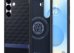 Spigen Parallax Mag MagSafe - Etui do Samsung Galaxy S25 (Navy Violet)