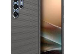 Spigen Liquid Air - Etui do Samsung Galaxy S25 Ultra (Marble Grey)