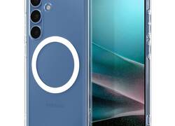 Spigen Ultra Hybrid Mag MagSafe - Etui do Samsung Galaxy S25+ (Clear / White)