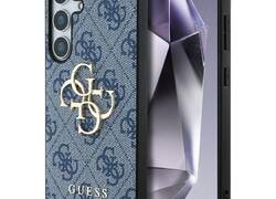 Guess Big 4G Logo Classic Logo - Etui do Samsung Galaxy S25 (niebieski)