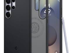 Spigen Nano Pop Mag MagSafe - Etui do Samsung Galaxy S25 Ultra (Black Sesame)