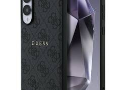 Guess 4G Ring Classic Logo MagSafe - Etui Samsung Galaxy S25 Edge (czarny)