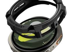 Spigen Rugged Armor - Obudowa do Samsung Galaxy Watch 8 44 mm (Matte Black)