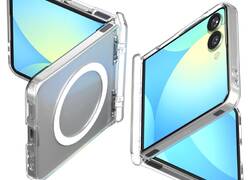 Spigen Ultra Hybrid Pro Mag MagSafe - Etui do Samsung Galaxy Z Flip 7 (Clear/White)