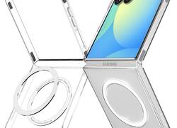 Spigen Airskin Mag MagSafe - Etui do Samsung Galaxy Z Flip 7 (Clear/White)