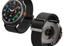 Spigen Fit Lite - Pasek do Samsung Galaxy Watch 8 / 8 Classic 40 / 44 / 46 mm (Black)