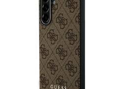 Guess 4G Metal Gold Logo - Etui do Samsung Galaxy A56 5G (bršzowy)