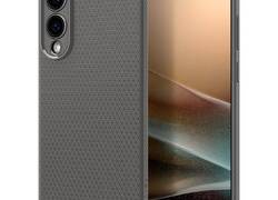 Spigen Liquid Air - Etui do Samsung Galaxy S25 Edge (Marble Grey)