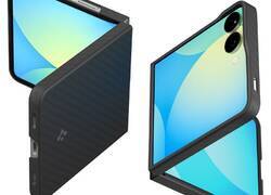 Spigen Airskin Aramid - Etui do Samsung Galaxy Z Flip 7 (Black)