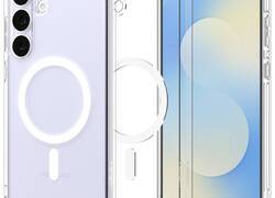 Spigen Ultra Hybrid Mag MagSafe - Etui do Samsung Galaxy S25 FE (Clear/White)