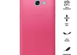 PURO 0.3 Nude - Etui Samsung Galaxy A3 (2017) (Fluo Pink)