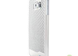 BMW M Edition Carbon & Aluminium Hard Case - Etui Samsung Galaxy S6 (srebrny)